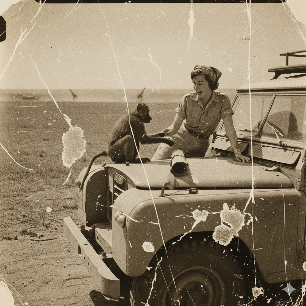 Original Schwarz-Weiß-Foto